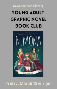 Young Adult Graphic Novel Book Club @ Gowanda Free Library