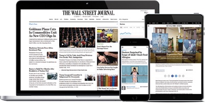 Free access to the Wall St Journal