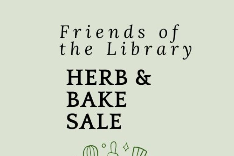 Friends of the Library Herb & Bake Sale